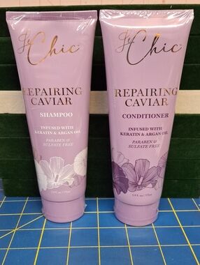 Le Chic Repairing Caviar Shampoo & Conditioner Set New Sealed Tubes